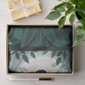 Papier Mousseline Gothic Art Deco Goddess in Forest (Cadeau)