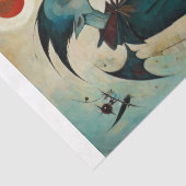 Papier Mousseline Gothic Fairy Tale Couple Decoupage (Détail)