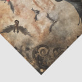 Papier Mousseline Gothic Junk Journal Series Design 16 (Détail)