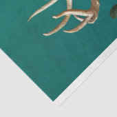 Papier Mousseline Gothique Antlers Unique Skeleton Skull Découpage (Détail)