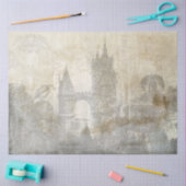 Papier Mousseline Gothique Castle Series Design 4 (Artisanat)