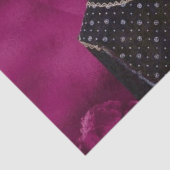 Papier Mousseline Gothique Crâne fermier Découpage papier de tissus (Détail)