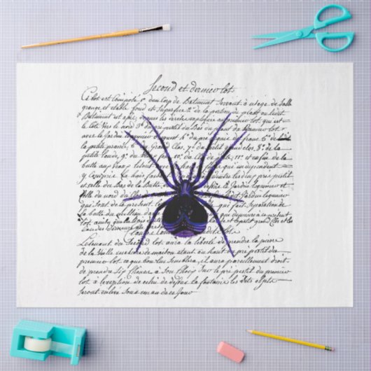 Papier Mousseline Gothique Debutante Series Design 4 (Artisanat)