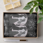 Papier Mousseline Gothique Emo Enfants Kiss Valentine's Day (Cadeau)