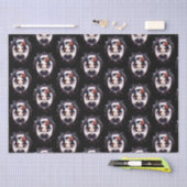 Papier Mousseline Gothique fille victorienne miroir noir Halloween (Artisanat)