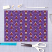 Papier Mousseline Gothique Halloween Vampire Lady Patterned (Artisanat)