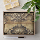 Papier Mousseline Gothique Junk Journal Series Design 6 (Cadeau)