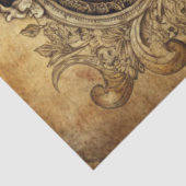 Papier Mousseline Gothique Junk Journal Series Design 6 (Détail)