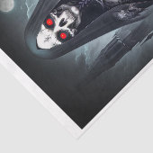 Papier Mousseline Gothique maudit nonne de la mort - (Détail)