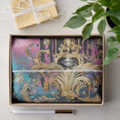 Papier Mousseline Gothique Shabby Glam Un Papier Découpage (Cadeau)