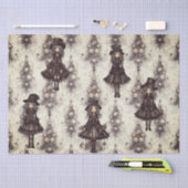 Papier Mousseline Gothique Steam Punk Alternative Fée de Noël (Artisanat)