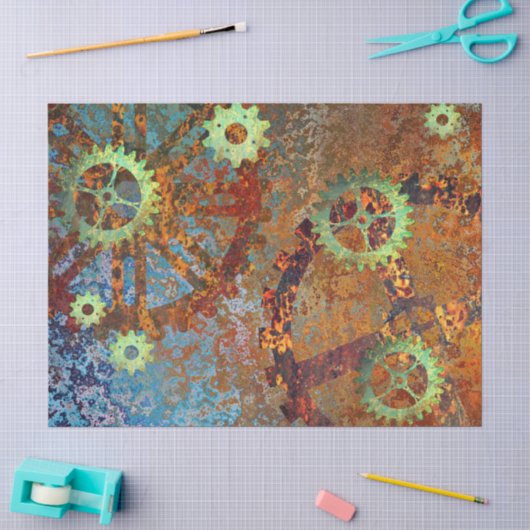 Papier Mousseline Gothique Steampunk (Artisanat)