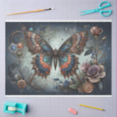 Papier Mousseline Gothique Steampunk Papillon victorien Découpage (Artisanat)