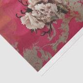 Papier Mousseline Gothique Vampire Skeleton Mermaid Skull Decoupage (Détail)