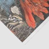 Papier Mousseline Gothique Vampire Skeleton Mermaid Skull Decoupage (Détail)