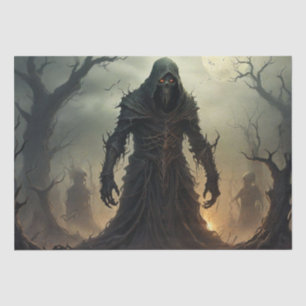 Papier Mousseline Goule de Halloween