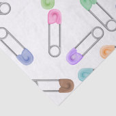 Papier Mousseline Goupilles de couche-culotte (Détail)