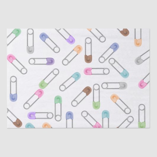 Papier Mousseline Goupilles de couche-culotte (Recto)