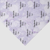 Papier Mousseline Goutte de marbre violet doux (Détail)