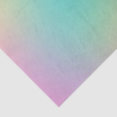 Papier Mousseline Gradient arc-en-ciel magnifique (Détail)