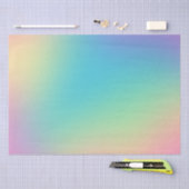 Papier Mousseline Gradient arc-en-ciel magnifique (Artisanat)