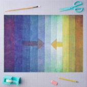 Papier Mousseline Gradient avec flèche, Paul Klee (Artisanat)