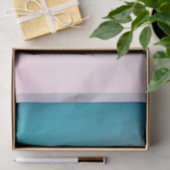 Papier Mousseline Gradient bleu et rose personnalisable (Cadeau)