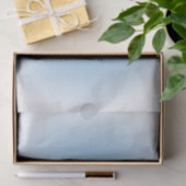 Papier Mousseline Gradient de radial de ciel bleu (Cadeau)
