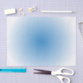 Papier Mousseline Gradient de radial de ciel bleu (Artisanat)