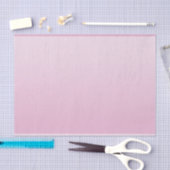 Papier Mousseline Gradient élégant pâle - rose (Artisanat)