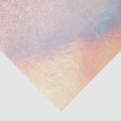 Papier Mousseline Gradient holographique de Rose Gold Glitter Irides (Détail)