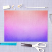 Papier Mousseline Gradient pourpre et rose (Artisanat)