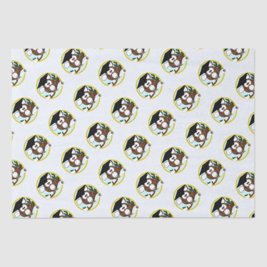 Papier Mousseline Graduation de Wise Owl (Recto)