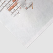 Papier Mousseline Graffiti Art Whale Découpage (Détail)