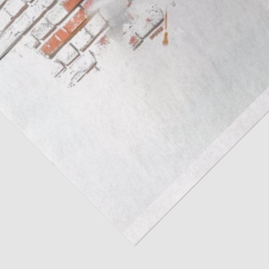 Papier Mousseline Graffiti Art Whale Découpage (Détail)