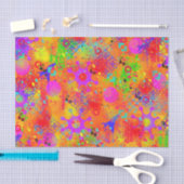 Papier Mousseline Graffiti de couleur (Artisanat)