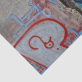 Papier Mousseline Graffiti du mur de Berlin (Détail)