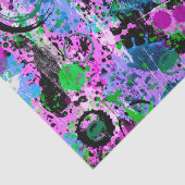 Papier Mousseline Graffiti Smoothie (Détail)