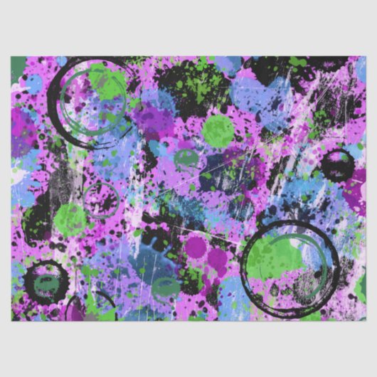Papier Mousseline Graffiti Smoothie (Recto)