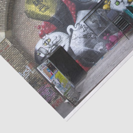 Papier Mousseline Graffiti Sur Stadtbahnbogen, Wien Österreich (Détail)