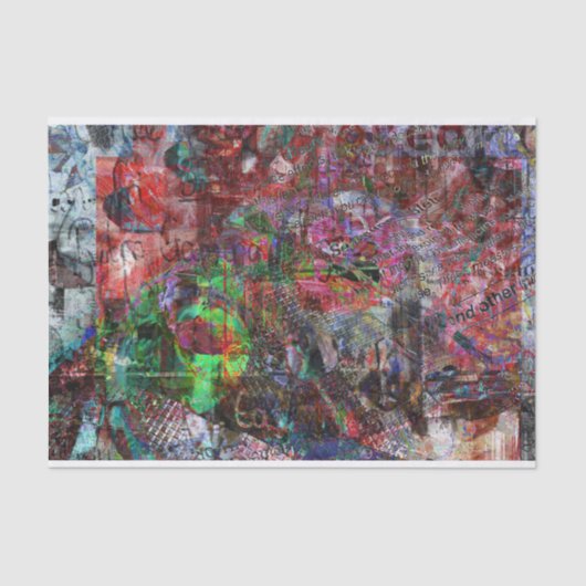 Papier Mousseline graffitti (Recto)