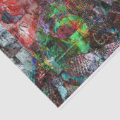 Papier Mousseline graffitti (Détail)