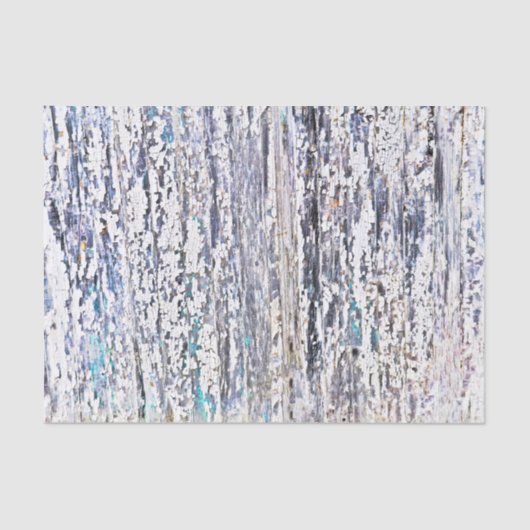 Papier Mousseline Grain de bois blanc violet gris texture rustique (Recto)