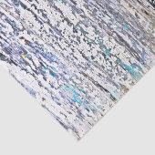 Papier Mousseline Grain de bois blanc violet gris texture rustique (Détail)