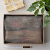Papier Mousseline Grain de bois de campagne rustique (Cadeau)