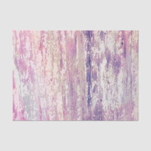Papier Mousseline Grain de bois rose blanc violet texture rustique