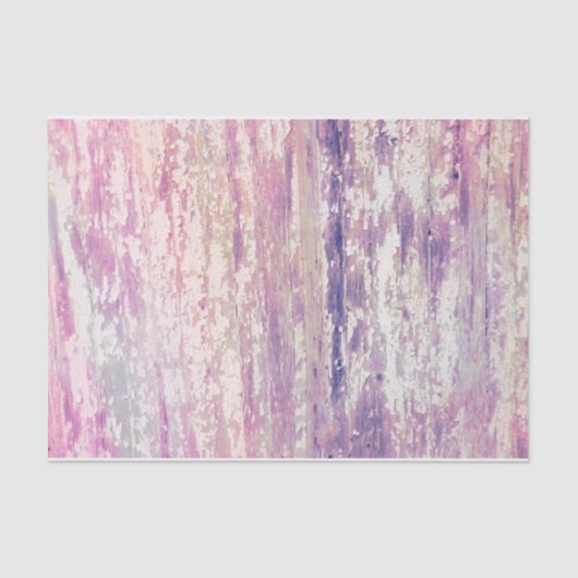 Papier Mousseline Grain de bois rose blanc violet texture rustique (Recto)