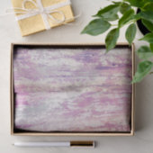 Papier Mousseline Grain de bois rose blanc violet texture rustique (Cadeau)