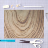 Papier Mousseline Grain Rustique Bois Mariage minimal élégant (Artisanat)