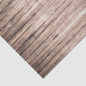 Papier Mousseline Graine de bois brun patiné rustique (Détail)